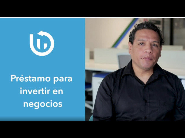 Préstamo para invertir en negocios